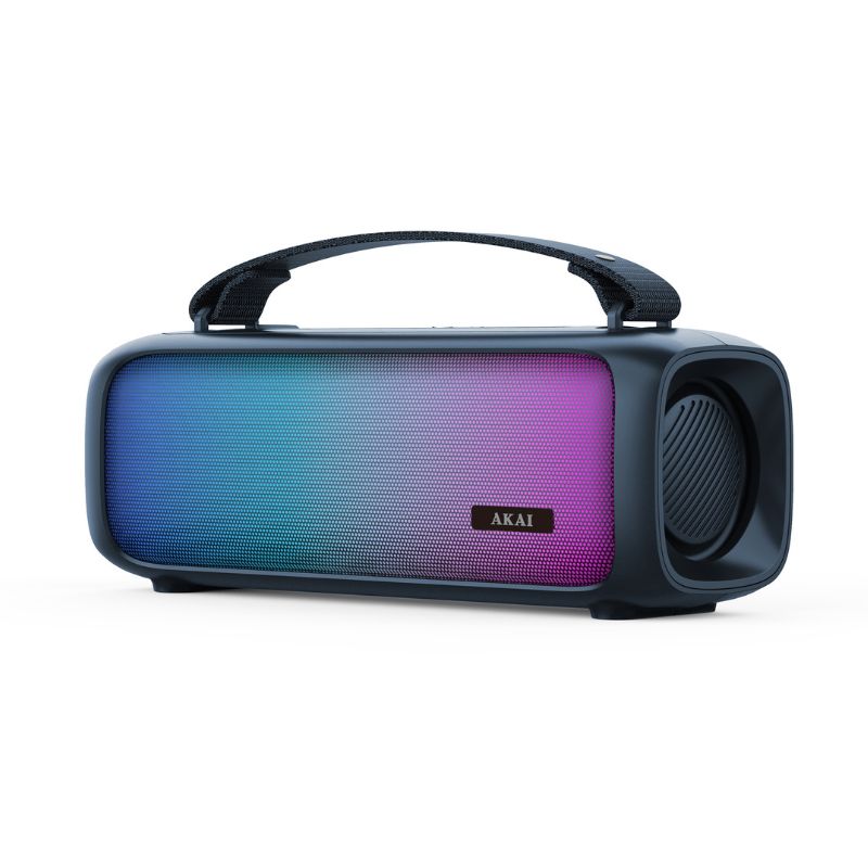 Akai ABTS-08BL Φορητό Ηχείο Bluetooth με AWS, USB, AUX, FM, LED-8W, RMS Μπλε Akai ABTS-08BL Φορητό Ηχείο Bluetooth με AWS, USB, AUX, FM, LED-8W, RMS Μπλε